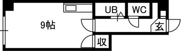 エクシードヴィラ24 00210｜北海道札幌市白石区栄通16丁目(賃貸マンション1R・2階・23.22㎡)の写真 その2