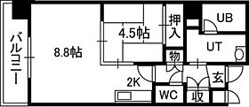 アルファスクエア円山 00604 ｜ 北海道札幌市中央区北二条西25丁目2-1（賃貸マンション1LDK・6階・41.87㎡） その2