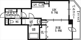 レジェンドコート琴似 00802 ｜ 北海道札幌市西区琴似三条7丁目4-10（賃貸マンション1LDK・8階・35.07㎡） その2