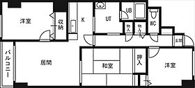 トーワ北7条 00603 ｜ 北海道札幌市中央区北七条西12丁目13番9号（賃貸マンション3LDK・6階・73.44㎡） その2