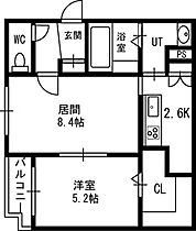 グランメール栄通10 00206 ｜ 北海道札幌市白石区栄通10丁目8番25号（賃貸マンション1LDK・2階・36.84㎡） その1