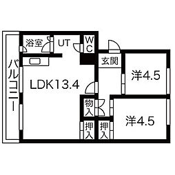 札幌西月寒団地1号棟