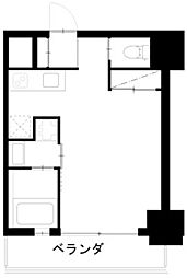 NEXUSPINE ワンルームの間取図画像