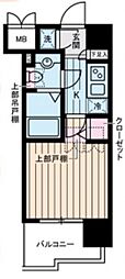 ヴェルステージ川崎 1Kの間取図画像