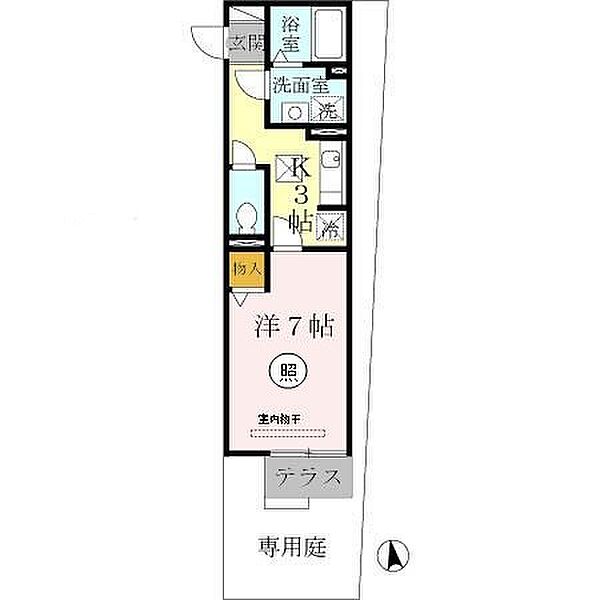 兵庫県尼崎市善法寺町(賃貸アパート1K・1階・27.84㎡)の写真 その2