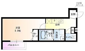 フジパレス長洲中通  ｜ 兵庫県尼崎市長洲中通３丁目（賃貸アパート1K・3階・30.00㎡） その2