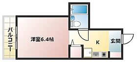 中村鶴翔ビル3  ｜ 兵庫県尼崎市口田中１丁目（賃貸マンション1K・3階・18.50㎡） その2