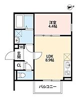 兵庫県尼崎市大物町１丁目（賃貸アパート1LDK・1階・33.17㎡） その2