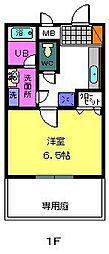 間取図画像 1K