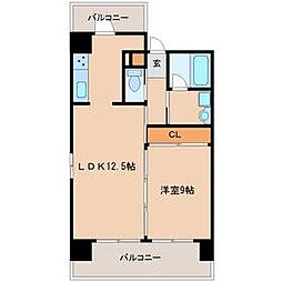 アーバネックス尼崎東難波 1LDKの間取図画像