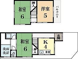 近鉄京都線 富野荘駅 徒歩12分