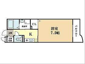 ランデュール岡本 109 ｜ 京都府京田辺市東鍵田80-4（賃貸マンション1K・1階・26.80㎡） その2