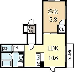 近鉄京都線 久津川駅 徒歩4分