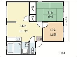 コーポセラヴィ 1階