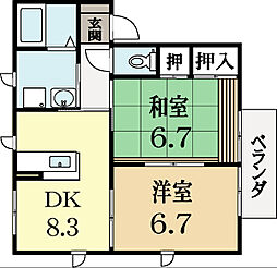 ファミール吉川 2階