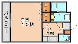 間取図画像 1K