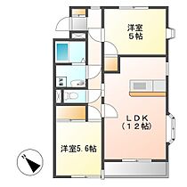 エスポワール  ｜ 東京都町田市成瀬４丁目（賃貸マンション2LDK・1階・53.10㎡） その2