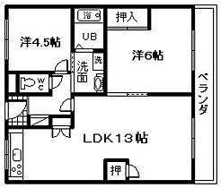 大阪府岸和田市小松里町（賃貸マンション2LDK・2階・56.00㎡） その2