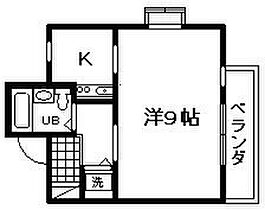 ジョイフル岸和田  ｜ 大阪府岸和田市宮前町（賃貸マンション1K・2階・24.75㎡） その2