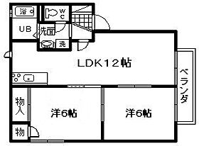 パーミーハイツ  ｜ 大阪府岸和田市池尻町（賃貸アパート2LDK・2階・50.54㎡） その2