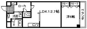 大阪府岸和田市土生町5丁目（賃貸マンション1LDK・5階・45.34㎡） その2