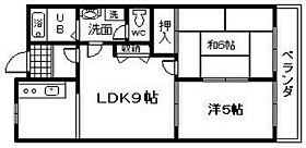 大阪府岸和田市磯上町1丁目（賃貸マンション2LDK・1階・46.50㎡） その2