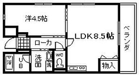 大阪府岸和田市荒木町1丁目（賃貸マンション1LDK・1階・32.81㎡） その2