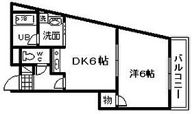 ＪＳＣ岸和田  ｜ 大阪府岸和田市小松里町（賃貸マンション1DK・1階・30.50㎡） その2