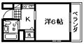 ジョイフル岸和田2階2.6万円