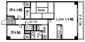 ドミールまつなみ  ｜ 大阪府泉佐野市下瓦屋4丁目（賃貸マンション3LDK・4階・63.42㎡） その2