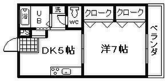 大阪府阪南市黒田(賃貸マンション1DK・3階・30.10㎡)の写真 その2