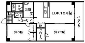 大阪府岸和田市西之内町（賃貸マンション2LDK・3階・61.00㎡） その2