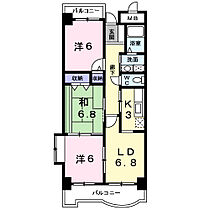 大阪府泉佐野市松原1丁目6番28号（賃貸マンション3LDK・3階・62.61㎡） その2