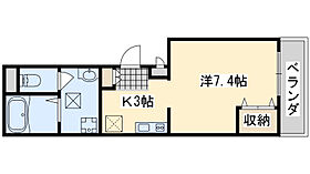 アビタシオン栄  ｜ 大阪府泉佐野市中町1丁目（賃貸アパート1K・1階・27.67㎡） その2