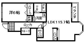 大阪府泉南市信達牧野188-1（賃貸アパート1LDK・1階・52.74㎡） その2