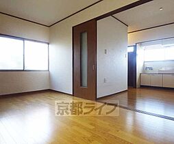 京福電気鉄道嵐山本線 車折神社駅 徒歩10分の賃貸アパート 2階1DKのリビング/ダイニング