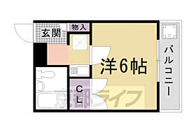 京都府京都市中京区西ノ京中保町（賃貸マンション1K・4階・17.82㎡） その2