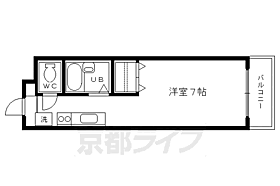 京都府京都市右京区西京極午塚町（賃貸マンション1K・3階・21.50㎡） その2