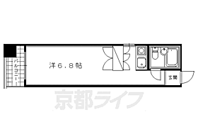 宝源ビル 509 ｜ 京都府京都市下京区河原町通四条下る二丁目稲荷町（賃貸マンション1R・5階・16.60㎡） その2