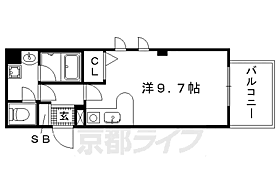 京都府京都市上京区上長者町通東堀川東入二町目（賃貸マンション1R・4階・29.44㎡） その2