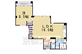 京都府京都市上京区一条通下ノ森西入東町（賃貸マンション1LDK・6階・63.39㎡） その2