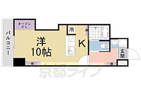 コスモＳｔ河原町 906 ｜ 京都府京都市下京区間之町通七条上る材木町（賃貸マンション1R・9階・26.77㎡） その2