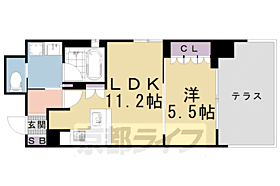 京都府京都市上京区堀川通寺之内上る寺之内竪町（賃貸マンション1LDK・1階・43.24㎡） その2