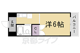 京都府京都市右京区山ノ内西裏町（賃貸マンション1K・2階・17.42㎡） その2