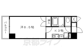 烏丸五条　悠 102 ｜ 京都府京都市下京区不明門通鍵屋町上る上平野町（賃貸マンション1K・1階・25.03㎡） その2