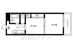 京都府京都市上京区大宮通下立売上る家永町（賃貸マンション2K・3階・28.30㎡） その2