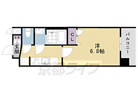 ソルテラス京都西大路　郁 507 ｜ 京都府京都市下京区西七条石井町（賃貸マンション1K・5階・23.40㎡） その2