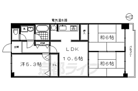 コープ野村京都南 608 ｜ 京都府京都市南区東九条西河辺町（賃貸マンション3LDK・6階・64.40㎡） その2