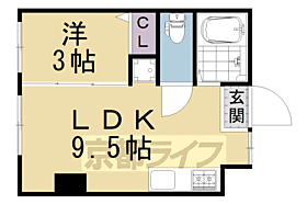 京都府京都市右京区花園伊町（賃貸マンション1LDK・4階・27.00㎡） その2