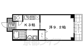 京都府京都市下京区中堂寺庄ノ内町（賃貸マンション1K・2階・30.00㎡） その2